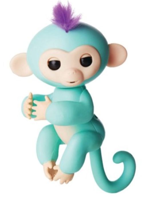 Jucarie interactiva copii Happy Monkey Turcoaz GAVE imagine noua 2022